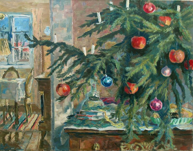 Erich Gindler, Weihnachtsbild, um 1955 © Ostpreußisches Landesmuseum.