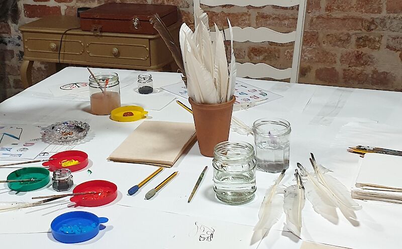 Kalligrafie im Ostpreußischen Landesmuseum © Ostpreußisches Landesmuseum.