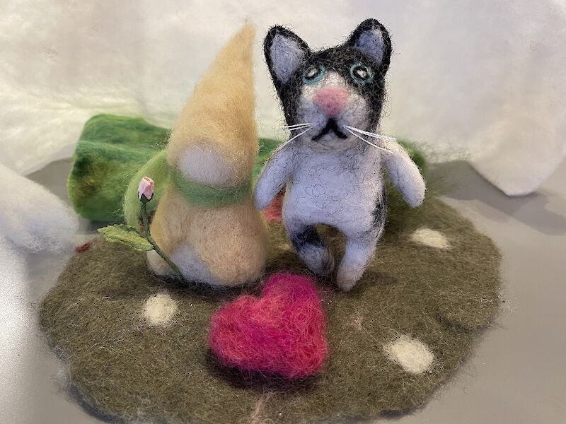 Figuren aus Filz © Ostpreußisches Landesmuseum.